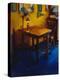 Gold and Blue Cafe-Pam Ingalls-Premier Image Canvas