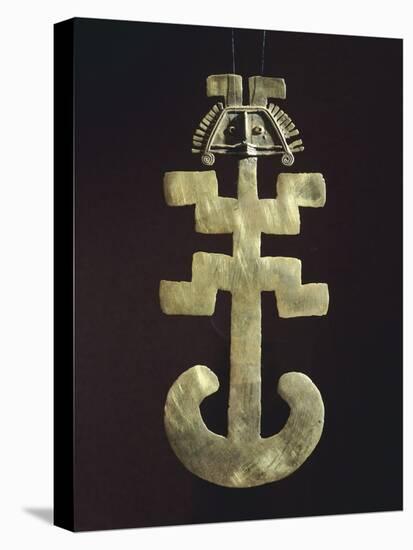 Gold Anthropomorphic Key Man Type Breastplate, Originating from Campo Hermoso-null-Premier Image Canvas