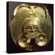 Gold Breastplate with a Central Mask with Gold Nose Rings-null-Premier Image Canvas