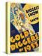Gold Diggers of 1933, Window Card, 1933-null-Stretched Canvas
