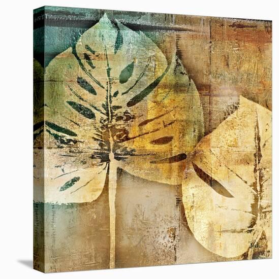 Gold Leaves II-Patricia Pinto-Stretched Canvas