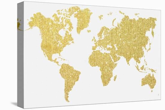Gold Map-Natasha Wescoat-Premier Image Canvas