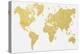 Gold Map-Natasha Wescoat-Premier Image Canvas