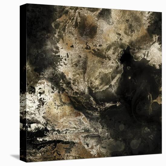 Gold Marbled Abstract II-PI Studio-Stretched Canvas