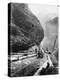 Gold Miners Near Ouray, Colorado-null-Premier Image Canvas