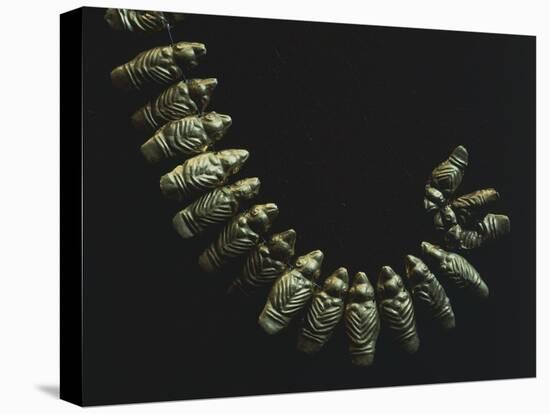 Gold Necklace Formed by Small Stylized Birds, Artifact Originating from Restrepo-null-Premier Image Canvas