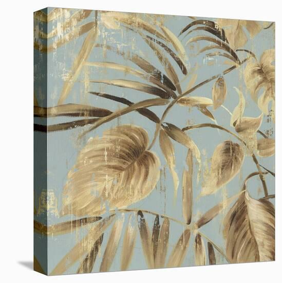 Gold Palms II-Asia Jensen-Stretched Canvas