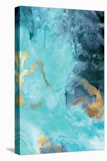 Gold Under the Sea II-Eva Watts-Stretched Canvas