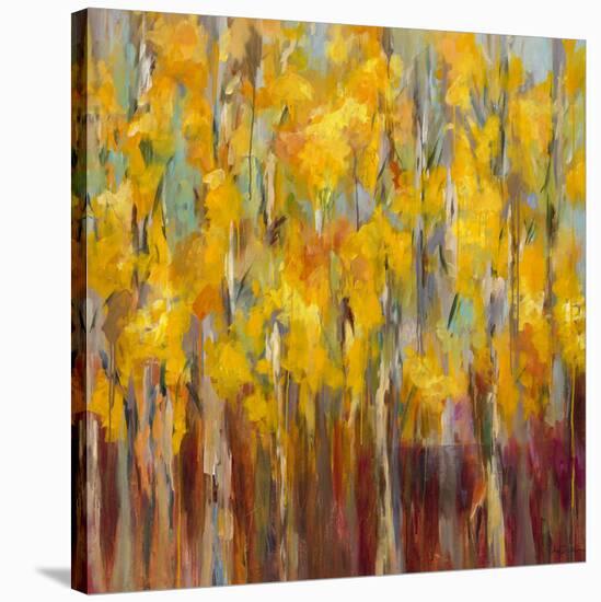 Golden Angels in the Aspens-Amy Dixon-Stretched Canvas