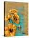 Golden Artistic Poppy I-Patricia Pinto-Stretched Canvas