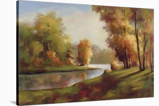 Golden Autumn Day-Marc Lucien-Stretched Canvas
