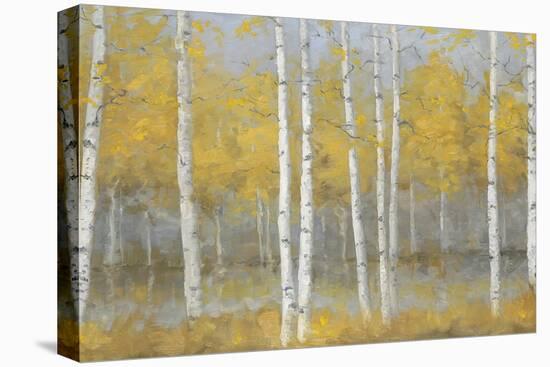 Golden Birch Panel-Jill Schultz McGannon-Stretched Canvas