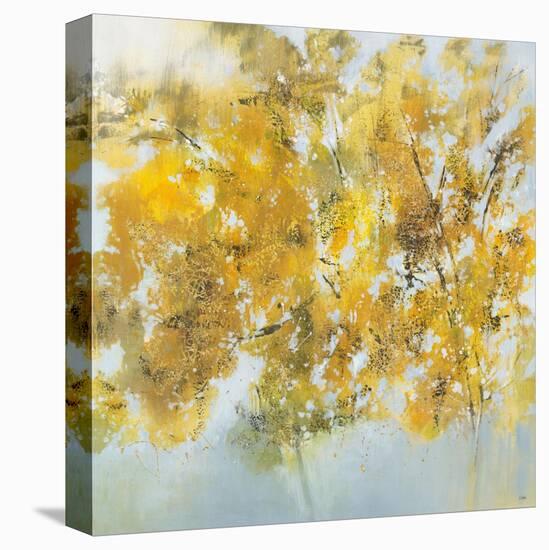 Golden Branches-K. Nari-Stretched Canvas