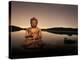 Golden Buddha Lakeside-Jan Lakey-Premier Image Canvas