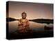 Golden Buddha Lakeside-Jan Lakey-Premier Image Canvas