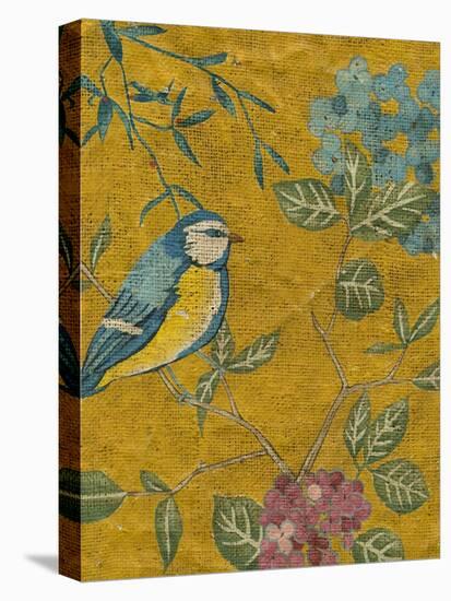 Golden Chinoiserie II-Chariklia Zarris-Stretched Canvas