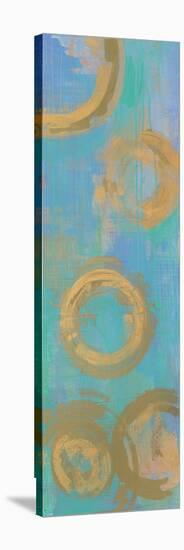Golden Circles-Melissa Averinos-Stretched Canvas