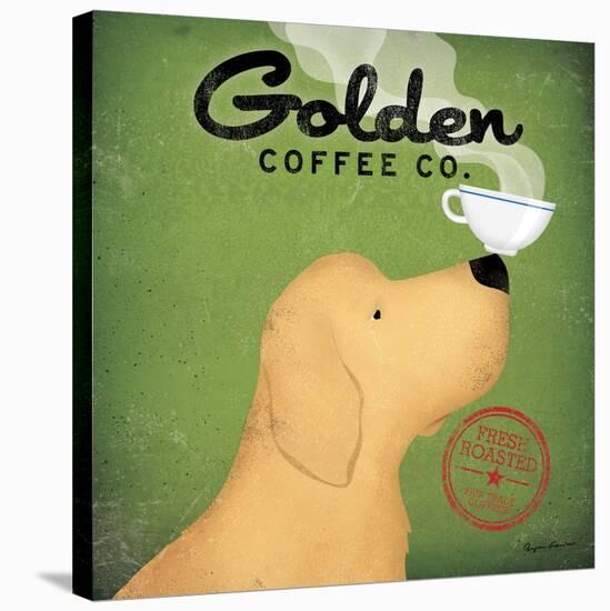 Golden Coffee Co.-Ryan Fowler-Stretched Canvas