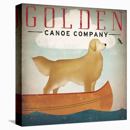 Golden Dog Canoe Co Right Facing-Ryan Fowler-Stretched Canvas