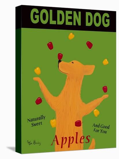 Golden Dog-Ken Bailey-Premier Image Canvas
