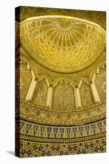 Golden dome inside the magnificent Grand Mosque, Kuwait City, Kuwait, Middle East-Michael Runkel-Premier Image Canvas