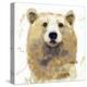 Golden Forest - Bear-null-Premier Image Canvas