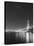Golden Gate and Stars BW-Moises Levy-Premier Image Canvas