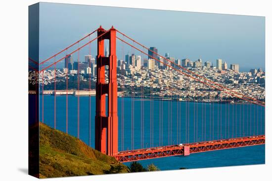 Golden Gate Bridge and Downtown San Francisco-Andy777-Premier Image Canvas