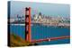 Golden Gate Bridge and Downtown San Francisco-Andy777-Premier Image Canvas