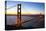 Golden Gate Bridge and San Francisco Skyline at Dawn-Miles-Premier Image Canvas