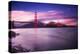 Golden Gate Bridge at Sunset-Philippe Sainte-Laudy-Premier Image Canvas