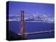 Golden Gate Bridge, San Francisco, California, USA-Walter Bibikow-Premier Image Canvas