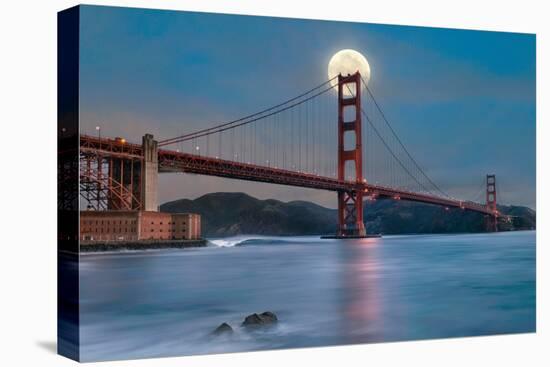 Golden Gate Bridge-Lee Sie-Premier Image Canvas