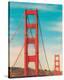 Golden Gate in The Morning-Sonja Quintero-Stretched Canvas