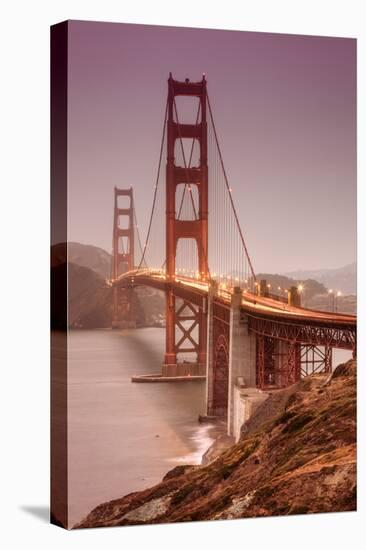 Golden Gate, Smokey Evening-Vincent James-Premier Image Canvas