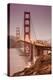 Golden Gate, Smokey Evening-Vincent James-Premier Image Canvas