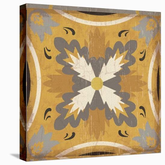 Golden Glow Square XVIII-Pela Design-Stretched Canvas