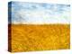 Golden Grass in the Wind-Robert Cattan-Premier Image Canvas