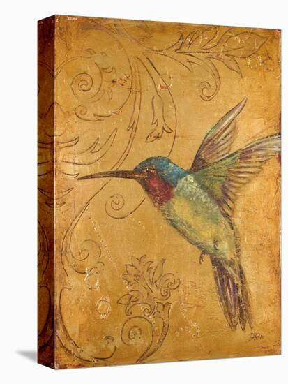 Golden Hummingbird II-Patricia Pinto-Stretched Canvas