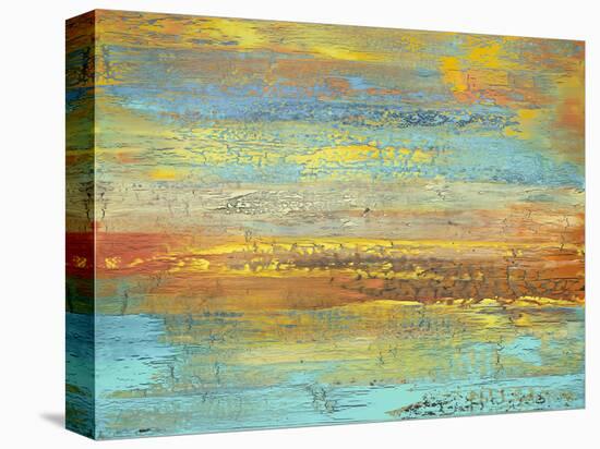 Golden Landscape-Alicia Dunn-Stretched Canvas