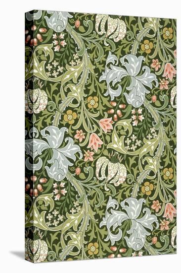 Golden Lily Wallpaper, Paper, England, Late 19th Century-William Morris-Premier Image Canvas