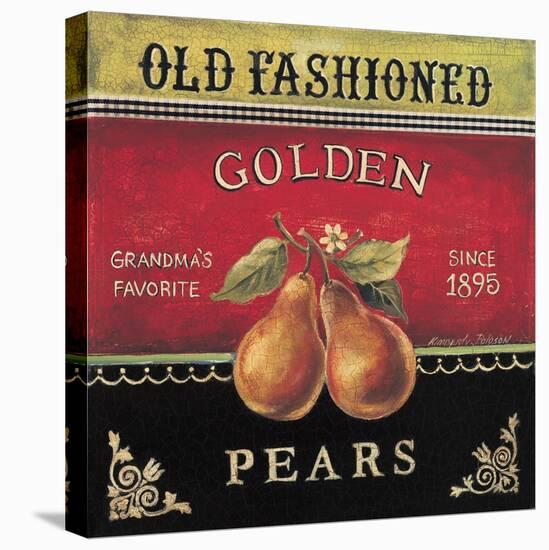 Golden Pears-Kimberly Poloson-Stretched Canvas