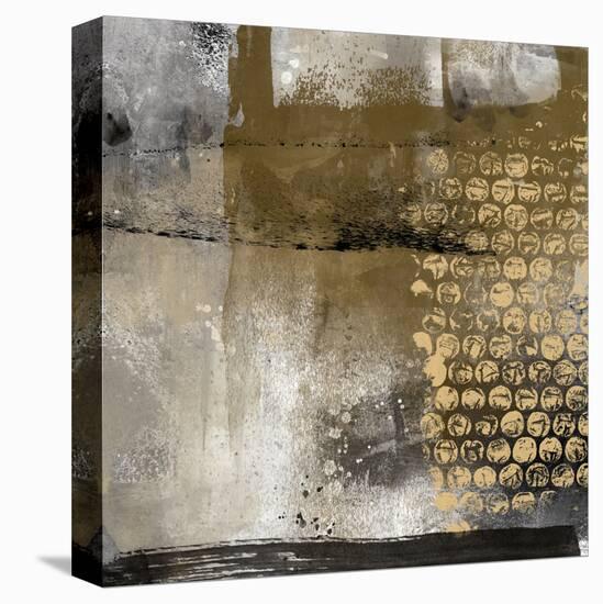 Golden Pieces-Lucy Cloud-Stretched Canvas