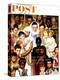 "Golden Rule" (Do unto others) Saturday Evening Post Cover, April 1,1961-Norman Rockwell-Premier Image Canvas