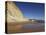 Golden Sands and Steep Stratified Cliffs, Typical of the Atlantic Coastline Near Lagos, Algarve, Po-Stuart Forster-Premier Image Canvas