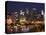 Golden Triangle Downtown Area from Mt. Washington, Pittsburgh, Pennsylvania-Walter Bibikow-Premier Image Canvas