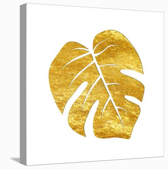 Golden Tropics 4-Sheldon Lewis-Stretched Canvas