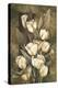 Golden Tulips-Linda Thompson-Stretched Canvas