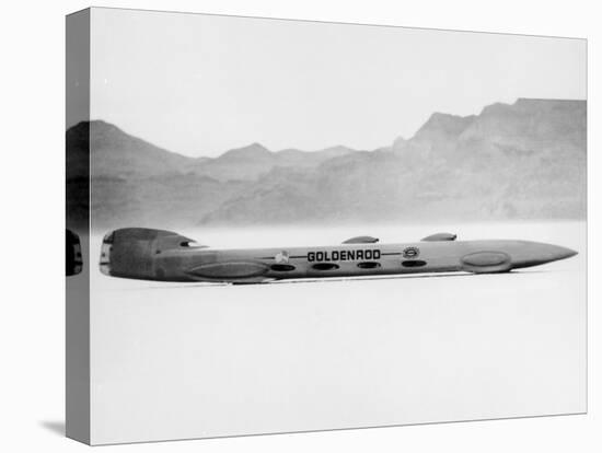 Goldenrod' Land Speed Record Attempt Car, Bonneville Salt Flats, Utah, USA, 1965-null-Premier Image Canvas