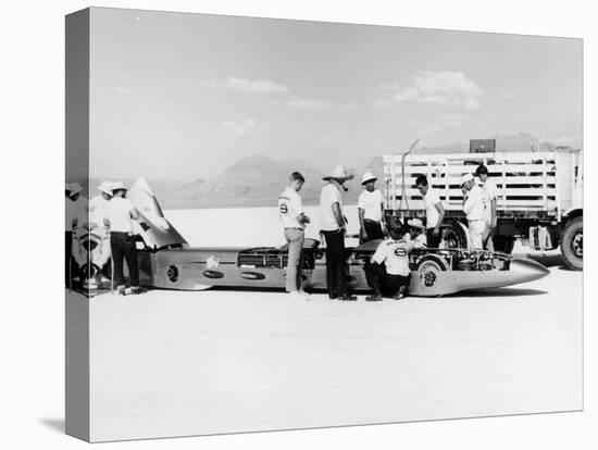 Goldenrod' Land Speed Record Car, Bonneville Salt Flats, Utah, USA, 1965-null-Premier Image Canvas